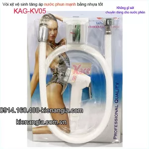 Vòi xịt vệ sinh nhựa tốt,nước mạnh KAG-KV05