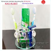 Kệ bàn chải tròn đặt bàn KAG-KLB03