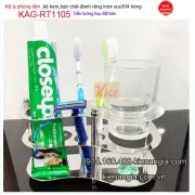 Kệ ly bàn chải inox sus304 KAG-RT1105