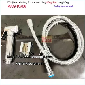 Vòi vệ sinh bằng thau KAG-KV06