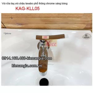 Vòi rửa tay chậu lavabo treo tường,âm bàn tay gạt K KAG-KLL05