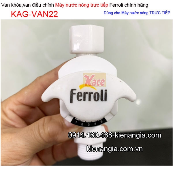 KAG-VAN22-Van-khoa-Ferroli-chinh-hang-dieu-chinh-nuoc-may-nuoc-nong-truc-tiep-KAG-VAN22-1