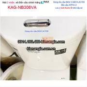 Nút nhấn xả cho bồn cầu INAX C306VA KAG-NB306VA