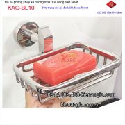 Khay xà phòng inox 304 Nhật Cao cấp KAG-BL10