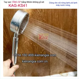 Tay sen nhôm,vòi hoa sen tăng áp KAG-KS41