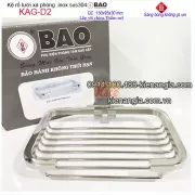 Rổ xà phòng INOX BẢO D2