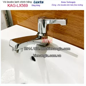 Vòi vuông chậu lavabo cao cấp Luxta KAG-LX569 BM2026