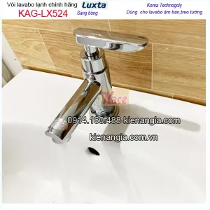 Vòi lavabo âm bàn Luxta cao cấp KAG-LX524 BM2026