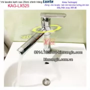 Vòi lavabo 20cm Luxta KAG-LX525 BM2026