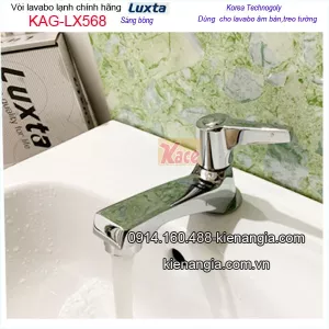 Vòi vuông chậu lavabo cao cấp Luxta KAG-LX568 BM2026