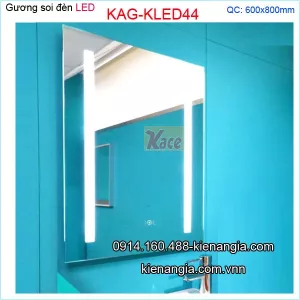 Gương soi đèn LED 60X80 cm KAG-KLED44