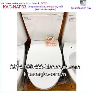 Nắp rơi êm bồn cầu TOTO KAG-NAP33