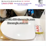Nắp rơi êm cho bồn cầu 1 khối Linax LINAX-CF909