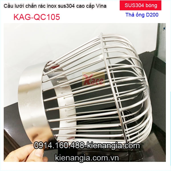 KAG-QC105-Cau-luoi-chan-rac-Inox-sus304-bong-cao-cap-Vina-D200-KAG-QC105-1