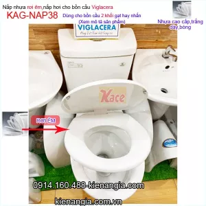 Nắp hơi bồn cầu Viglacera KAG-NAP38