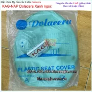 Nắp bồn cầu Dolacera màu xanh ngọc KAG-NAPDolacera-XN