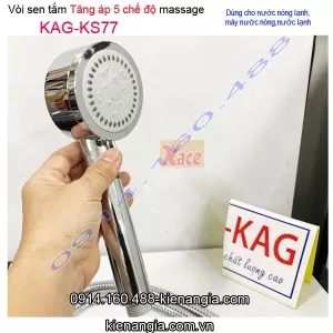 Tay sen tăng áp 5 chế độ massage  KAG-KS77