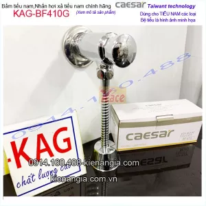Bấm tiểu nam,van nhấn hơi bệ tiểu nam Caesar KAG-BF410G