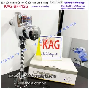 Van nhấn bồn tiểu nam Caesar KAG-BF412G​