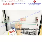 Kệ gương ,kệ kính phòng tắm inox Việt Nhật KAG-BL113