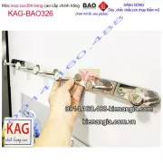 Móc áo inox BAO,móc 6 SUS 304 phòng ngủ KAG-BN326