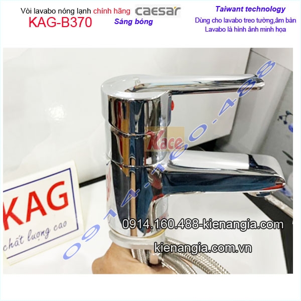 Vòi lavabo nóng lạnh CAESAR B370C BM2021