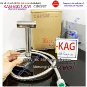 Vòi xịt vệ sinh Caesar inox sus304 chính hãng KAG-BS310CW