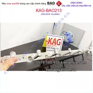 Móc 6 cao cấp inox Bảo  KAG-BAO213