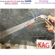 Vòi xịt vệ sinh Luxta tắt mở trên đầu vòi KAG-LX553 BM2026