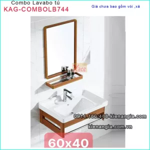 Combo lavabo đặt bàn gọn,xinh xinh cực phẩm KAG-COMBOLB744