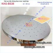 Bát sen tắm đứng phun mưa tròn bóng KAG-BS36
