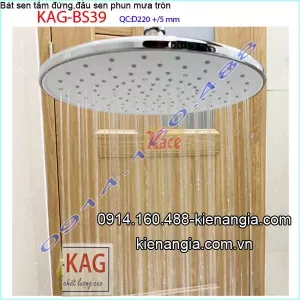 Bát sen tắm đứng phun mưa tròn KAG-BS39