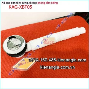 Xả bồn tắm đứng,bộ xả khay tắm kính KAG-XBT05