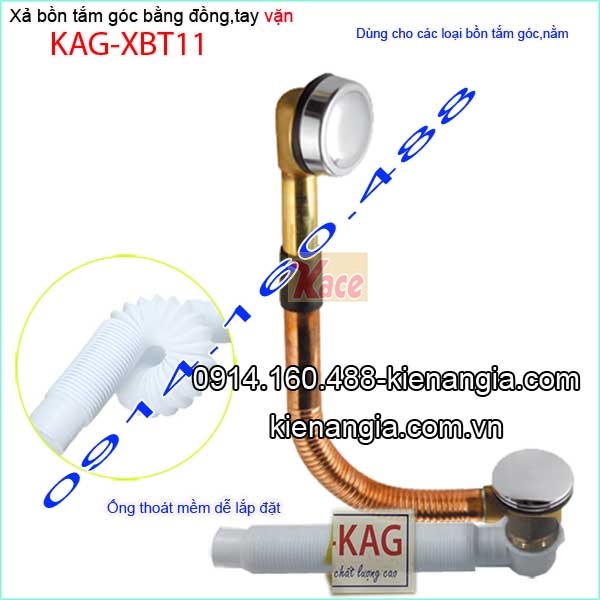 KAG-XBT11-Bo-xa-bon-tam-goc-APPOLLO-bang-thau-van-lo-xo-KAG-XBT11