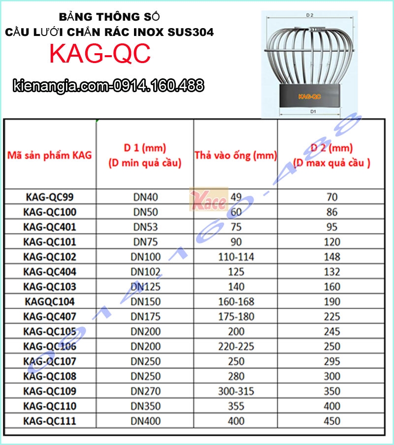 KAG-QC-Bang-thong-so-kich-thuoc-cau-luoi-chan-rac-inox-sus304-KAG-QC