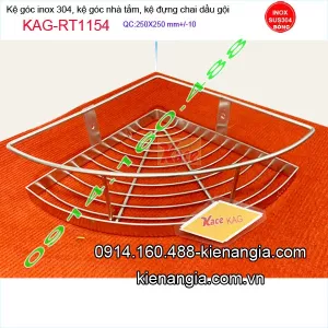 Kệ rổ góc phòng tắm 250x250 KAG-RT1154