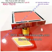 Thoát sàn mặt cắt gạch chống côn trùng 100x100xD4960 KAG-TS210