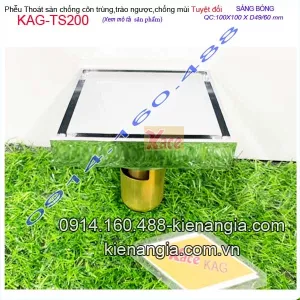 Thoát sàn chống côn trùng 10x10xD4960 KAG-TS200