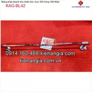 Máng khăn đơn inox Nhật Bản KAG-BL42