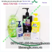Kệ kiếng góc phòng tắm Tân An Vinh KAG-TAV100