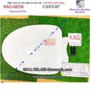 Nắp bồn cầu rơi êm Caesar chính hãng KAG-M256