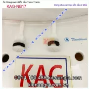 ốc thùng nước bồn cầu Thiên Thanh -KAG-NB17
