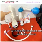 Bộ xả 1 nhấn bồn cầu 2 khối phổ thông KAG-RT1216