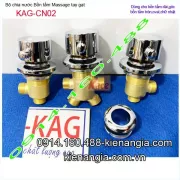 Bộ chia nước bồn tắm massage dài KAG-CN02