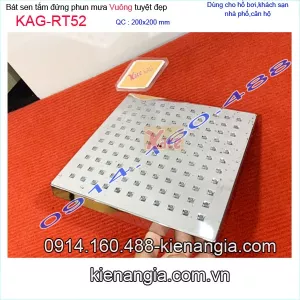 Đài sen vuông phun mưa KAG-RT52
