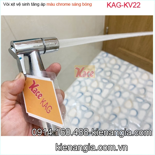 Vòi vệ sinh đồng thau áp lực KAG-KV22