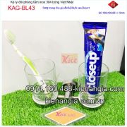 Kệ ly đôi inox cao cấp Nhật Bản KAG-BL43