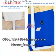 Bộ co ống nối thùng nước treo bồn cầu KAG-XBC03A hàng đặt trước 5 ngày