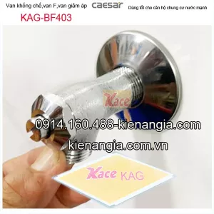 Van F,Van khống chế giảm áp Caesar KAG-BF403