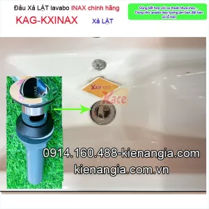 Đầu xả lật lavabo INAX chính hãng KAG-KXINAX